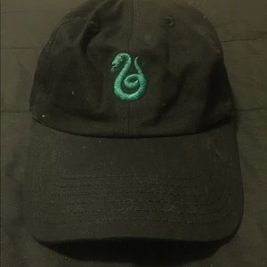 Black Slytherin dad hat